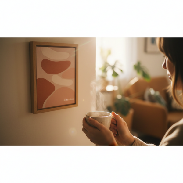 明日の自分へ贈る、小さな「おまじない」。アートを飾るという、健やかな習慣。